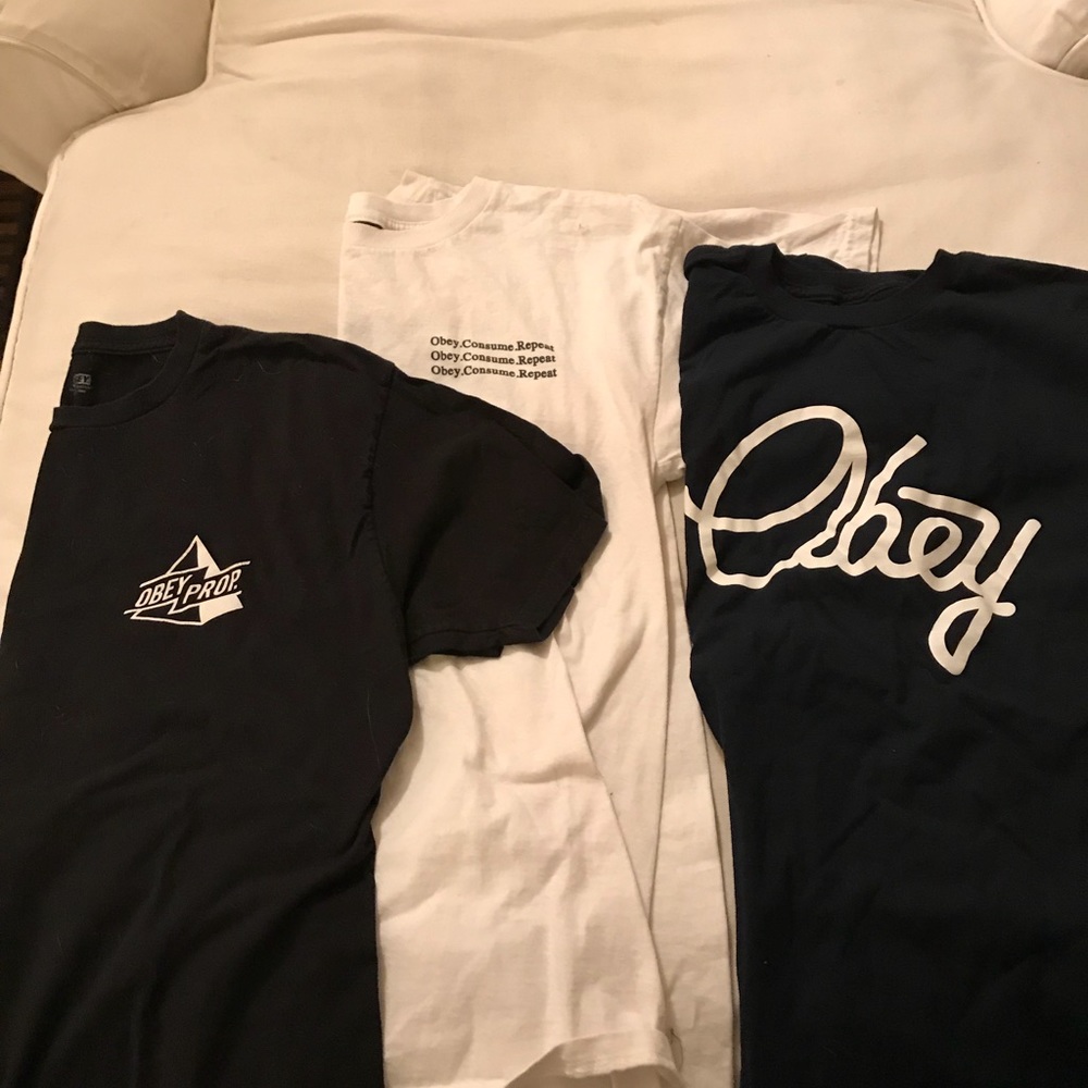 Obey t shirts